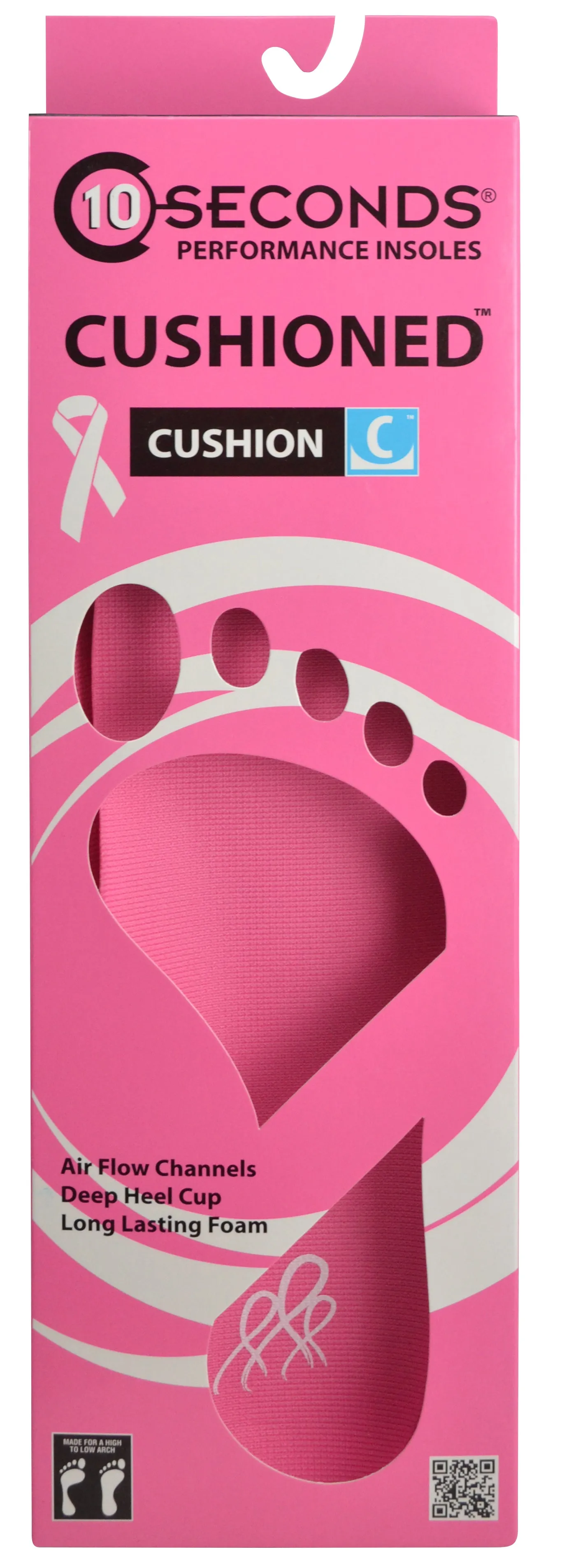 10 Seconds® Cushion Insoles | Pink - NOS