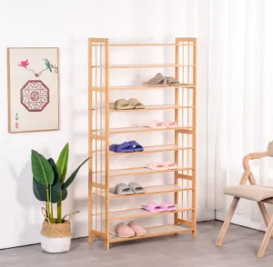 10-tier Bamboo rack