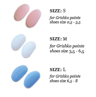 1007 Mini Silicone Toe Pads Grishko