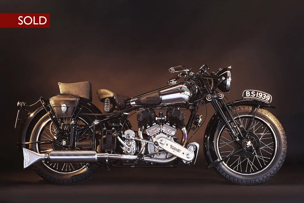 1938 Brough Superior SS 80