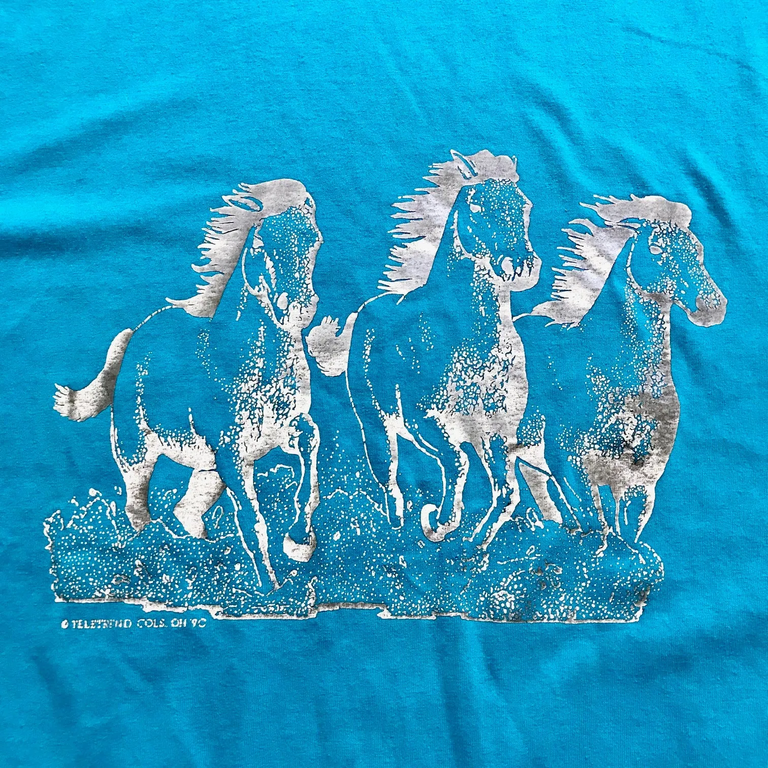 1990 Golden Horses Single-Stitch Tee