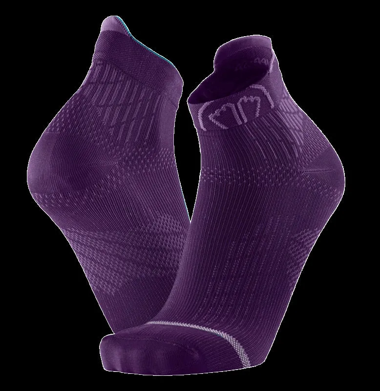 2-pair set - Run Anatomic Ankle Women Purple