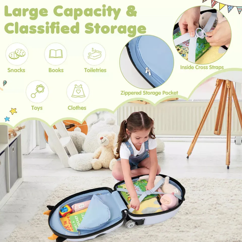 40cm Hard Shell Kids Carry on Luggage