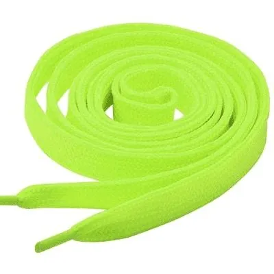 8479983    ~ TIGER  LACES 110CM NEON YELLOW