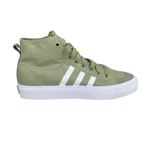 Adidas sneakers alta in canvas unisex Nizza Classic D65592 verde