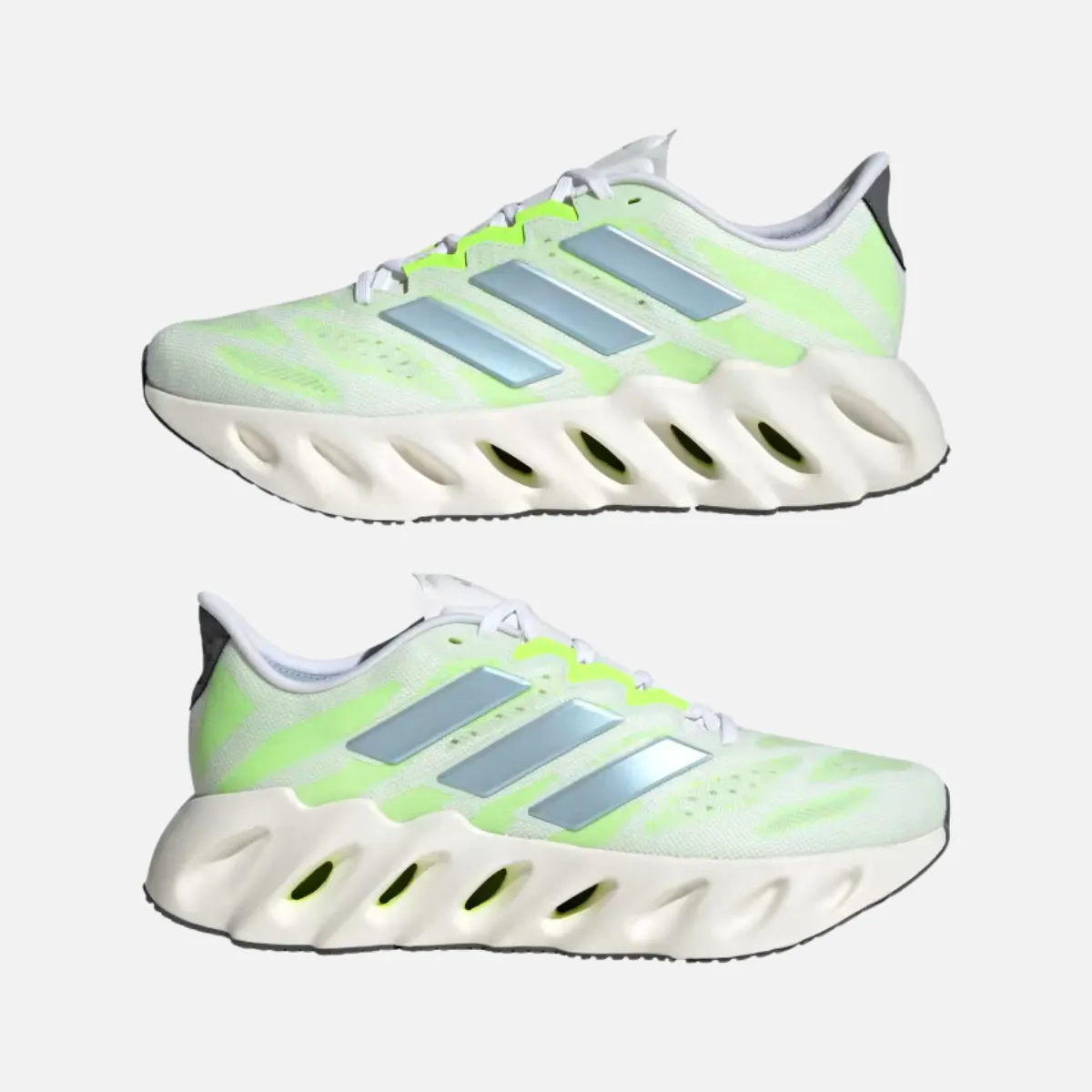 Adidas Switch FWD Men's Running Shoes -Cloud White/Wonder Blue/Lucid Lemon