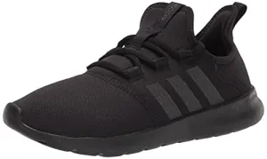 adidas Women's Cloudfoam Pure 2.0 Running Shoes, Black/Black/Core White, 6.5