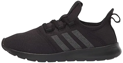 adidas Women's Cloudfoam Pure 2.0 Running Shoes, Black/Black/Core White, 6.5