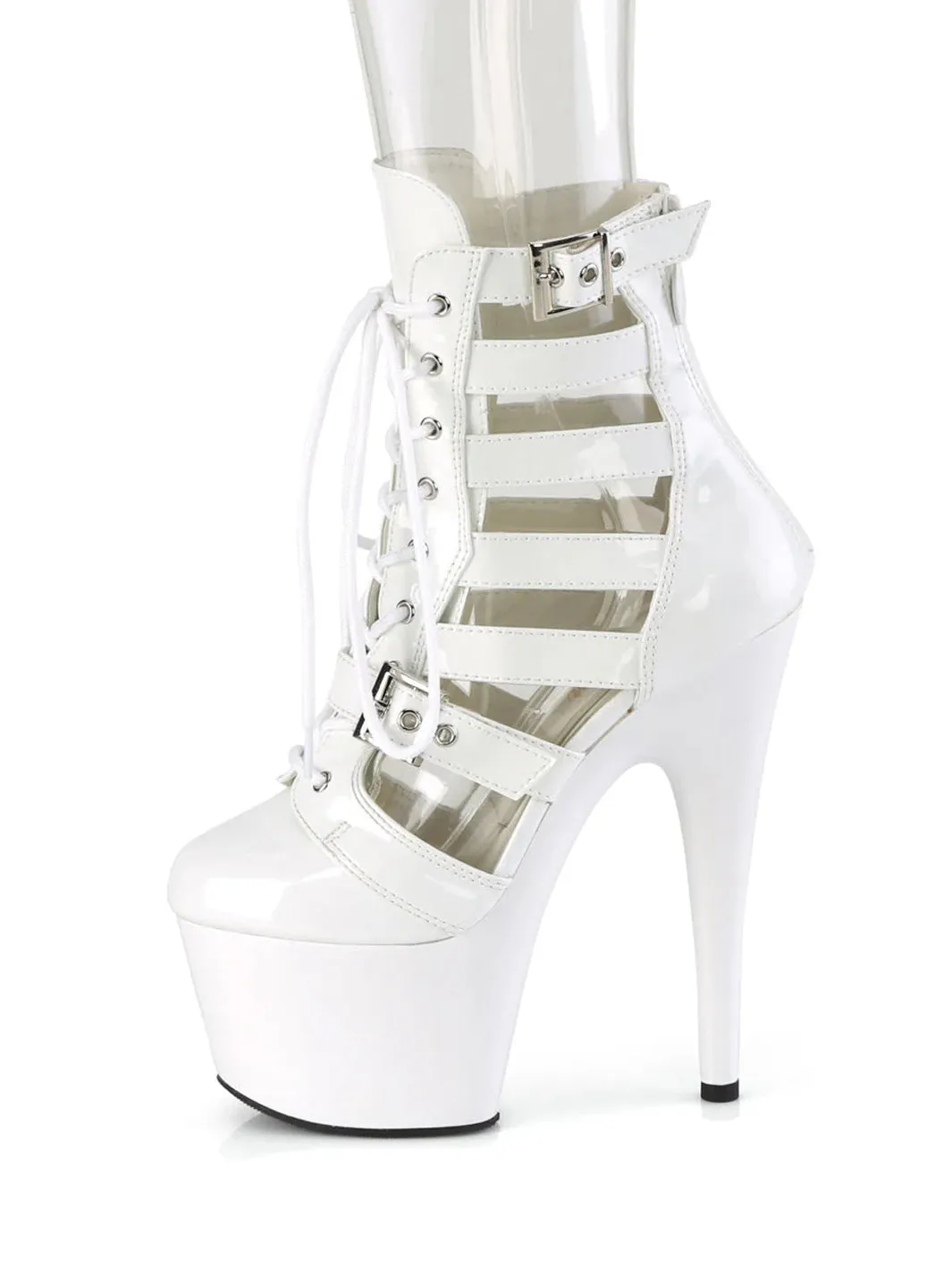 ADORE-1013MST - WHITE PATENT ✰ PRE ORDER ✰