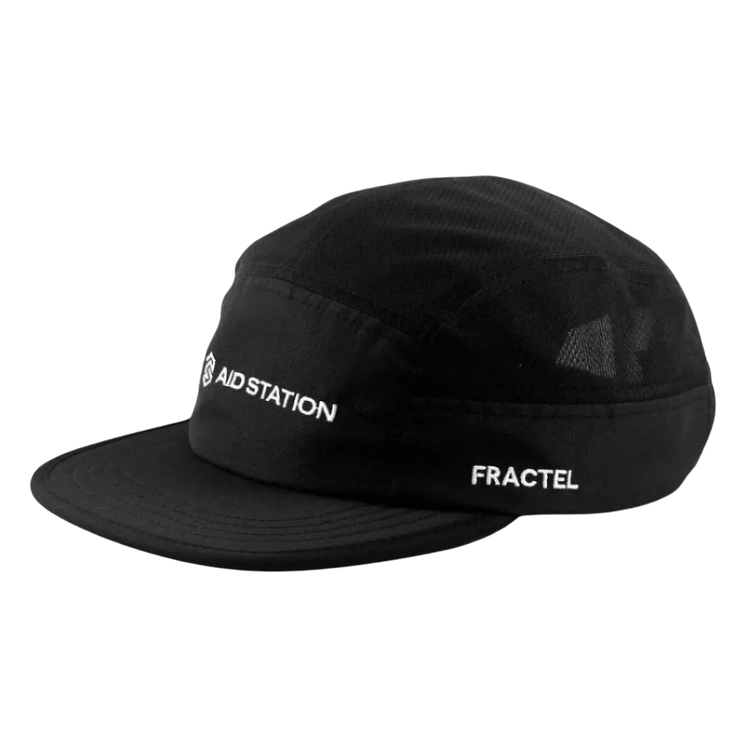 Aid Station - Fractel Running Hat - Black