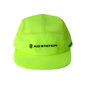 Aid Station - Fractel Running Hat - Fluro Green