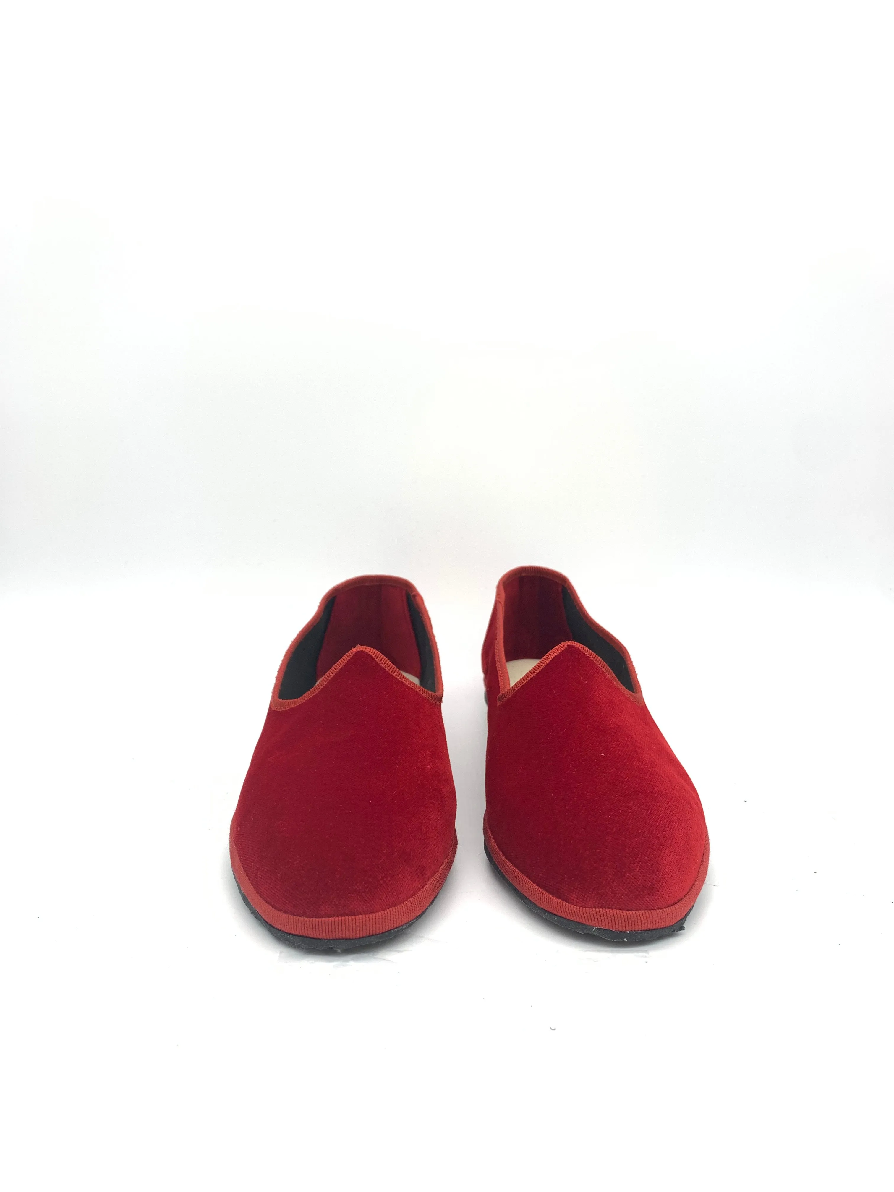 Alos Italian Velvet Loafer Shoes