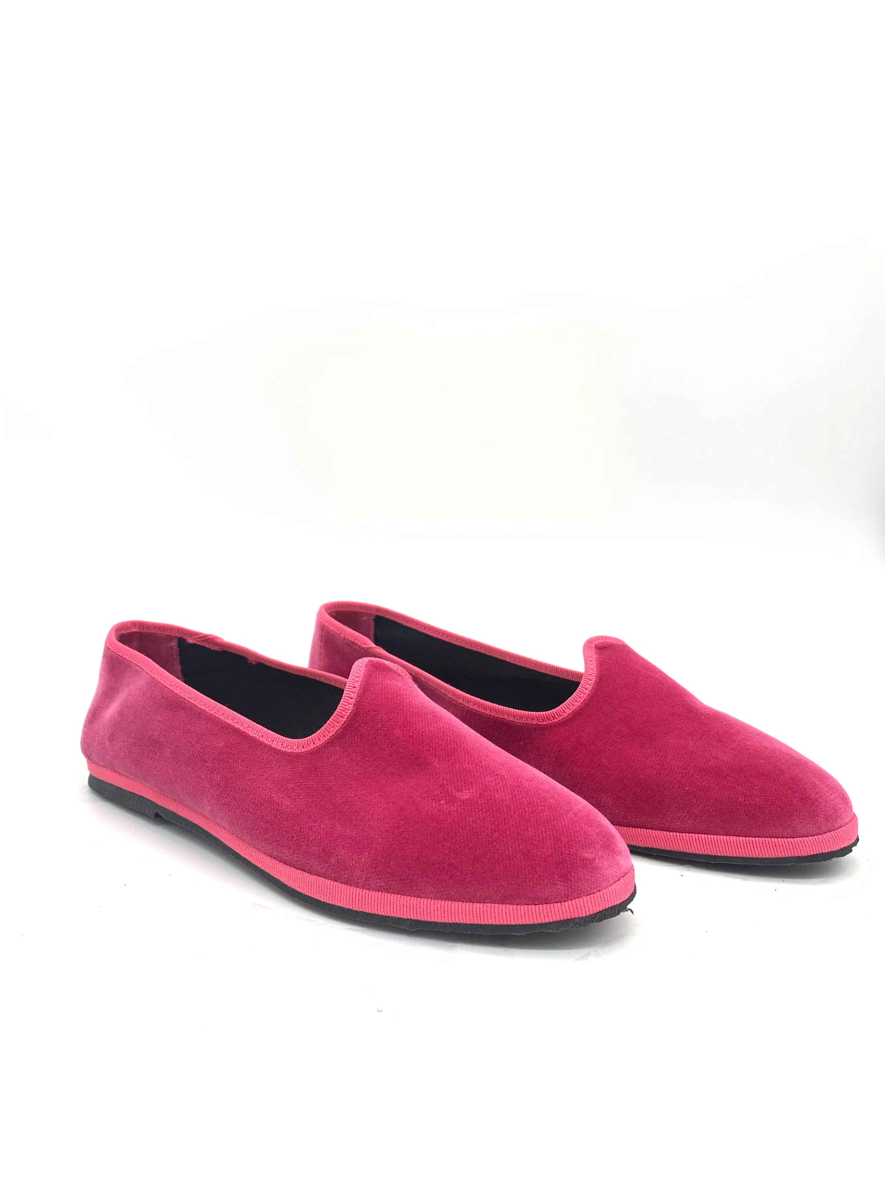 Alos Italian Velvet Loafer Shoes