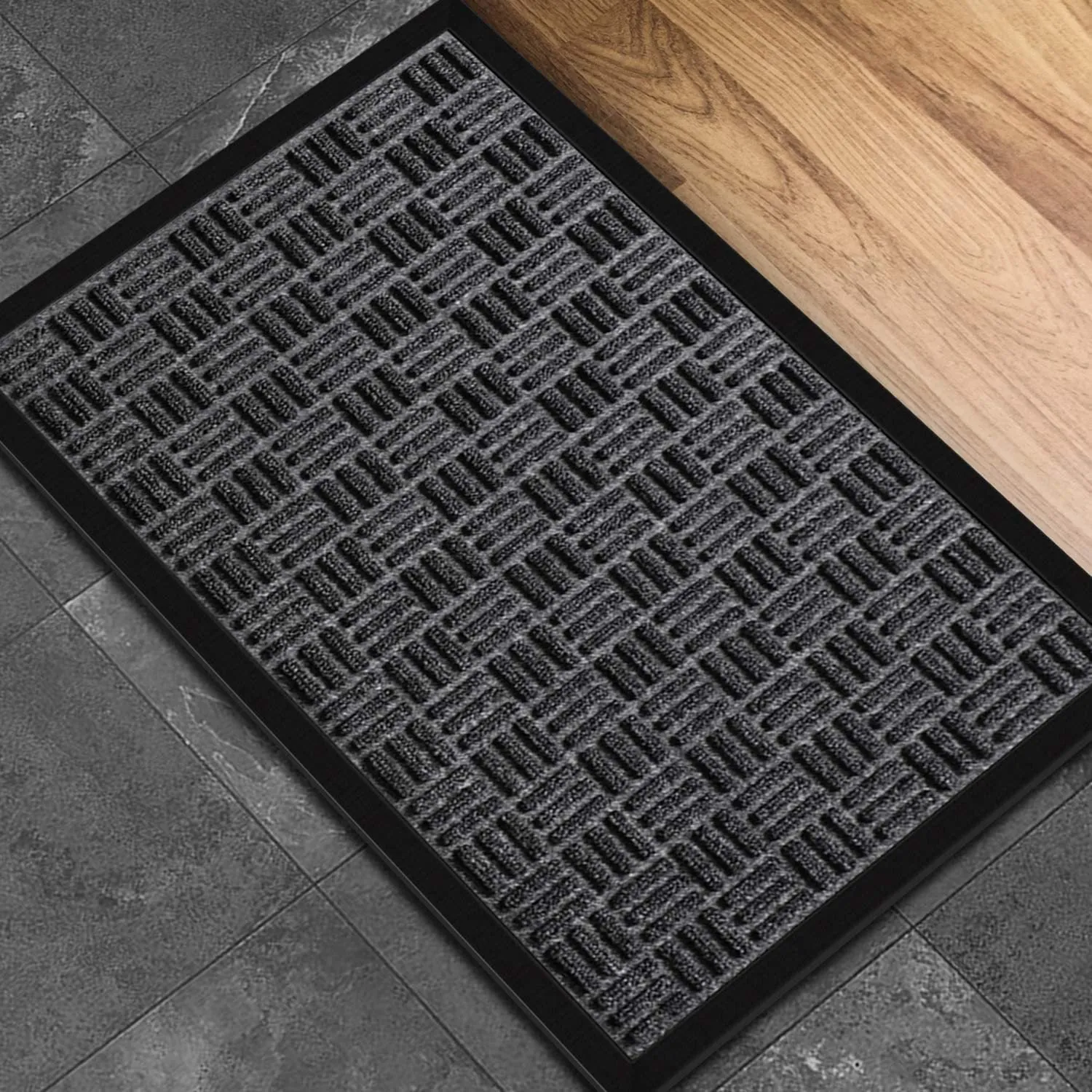 Amagabeli Large Outdoor Door Mats 18" x 30" for Front Door Entrance Outside BG042