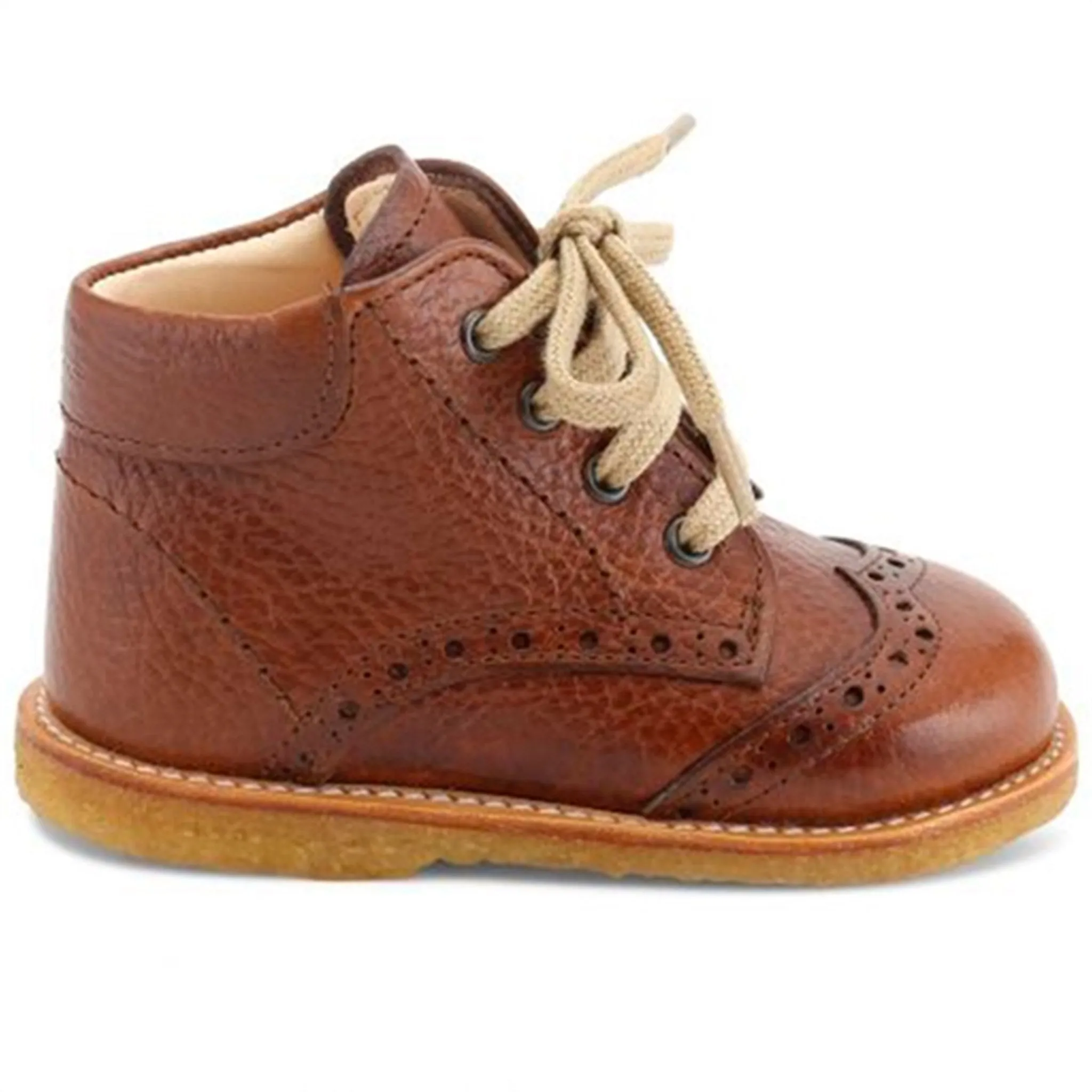 Angulus Starter Shoe With Lace Cognac