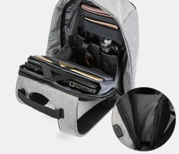 Anti Theft Laptop backpack Just For You