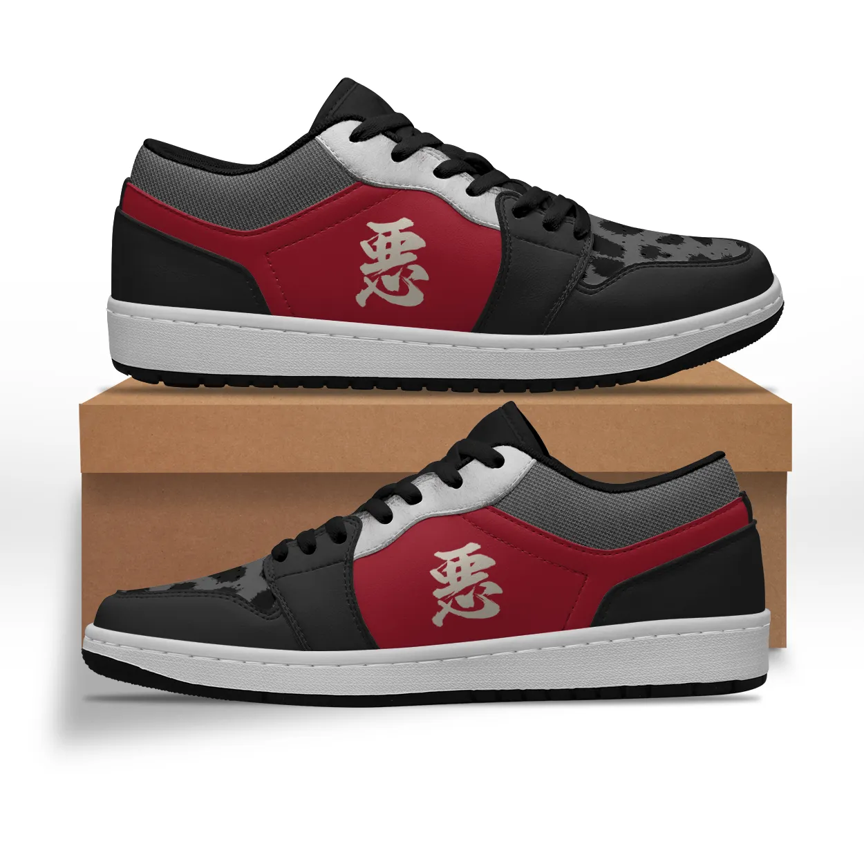 Armor King "悪" Kanji Equil Low Kicks 1P - Mens