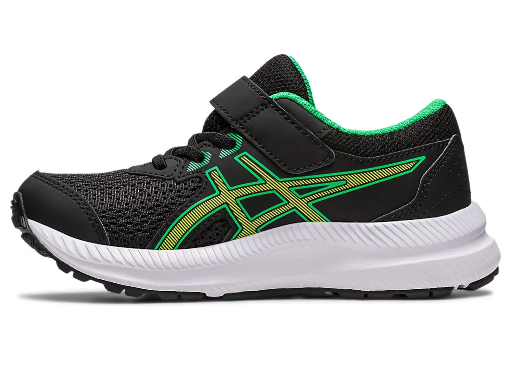 Asics Contend 8 PS - Kids - Black/Lime