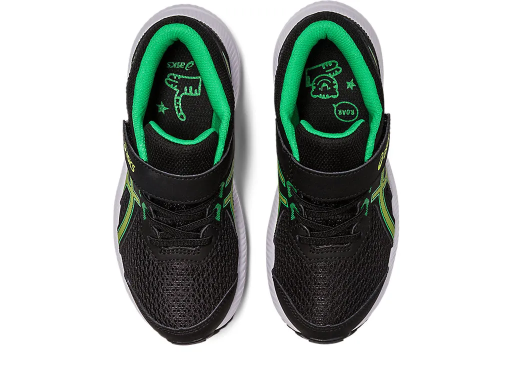 Asics Contend 8 PS - Kids - Black/Lime