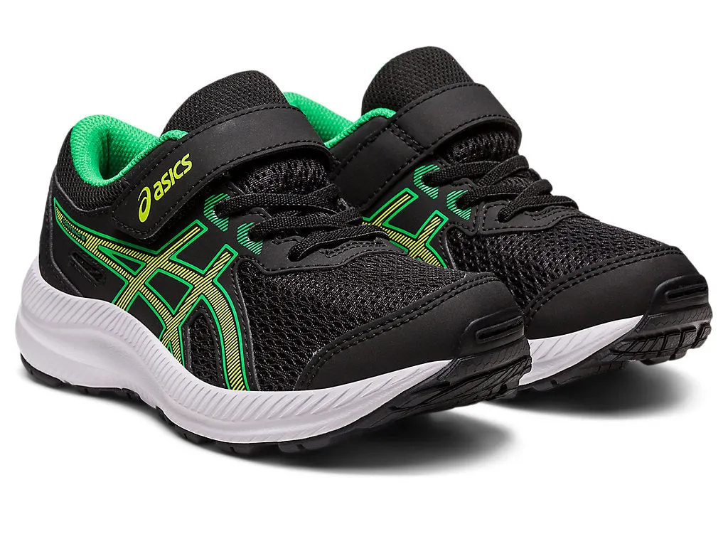 Asics Contend 8 PS - Kids - Black/Lime