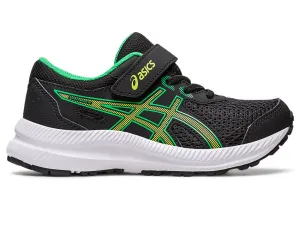 Asics Contend 8 PS - Kids - Black/Lime