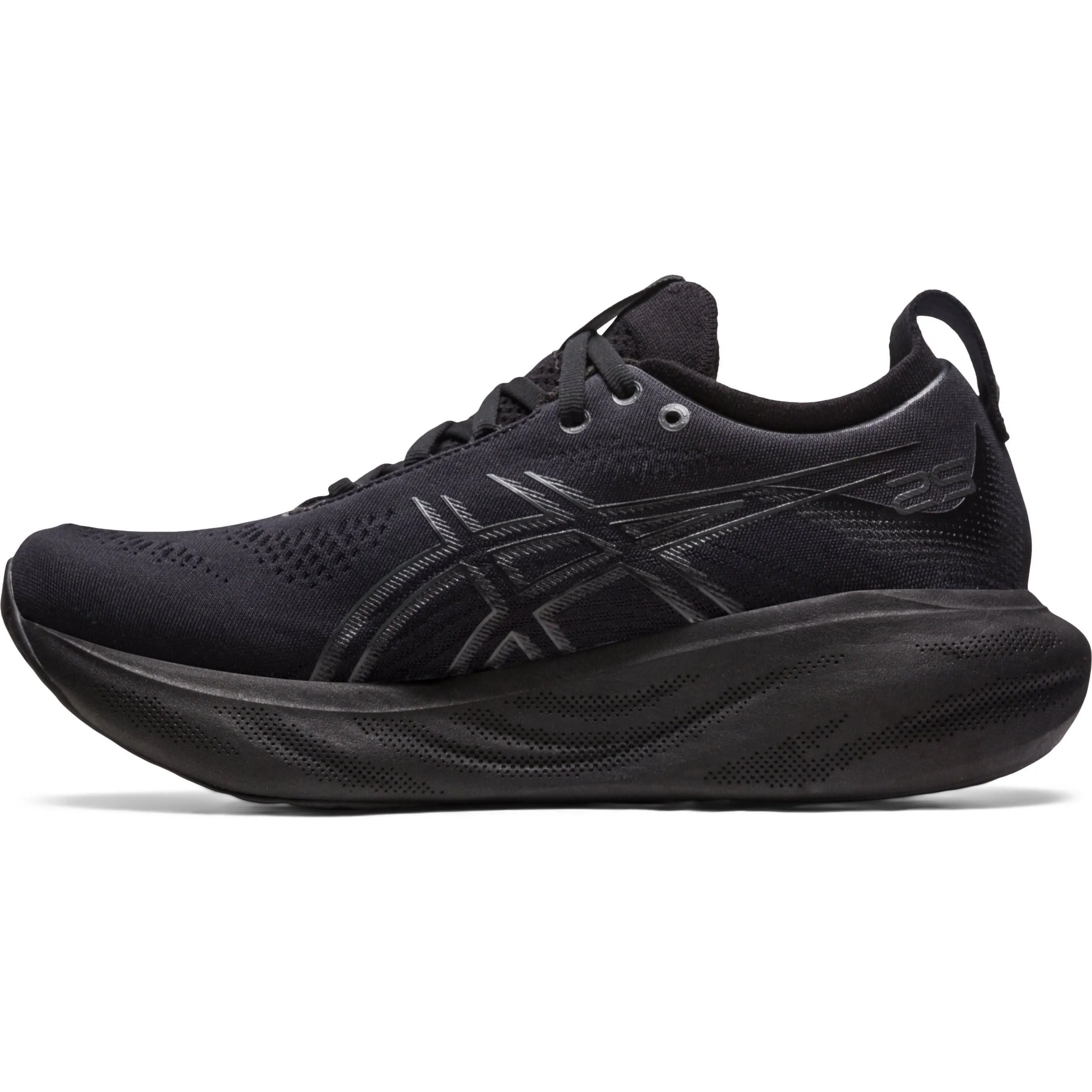 Asics Gel Nimbus 25 Womens Running Shoes - Black