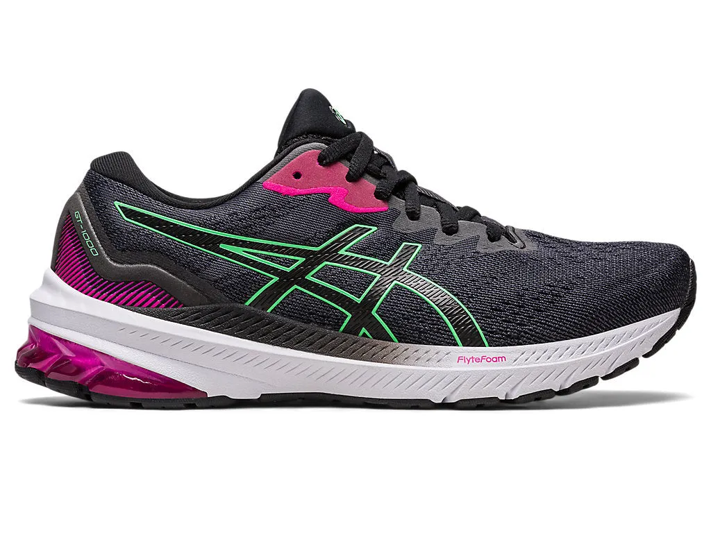 Asics GT-1000 11 - Womens - Black/Tourmaline