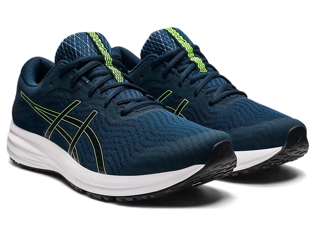 Asics Patriot 12 Men's Running Shoes - French Blue/Black