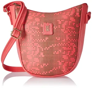 Baggit GG Women's Sling Bag (Pink)