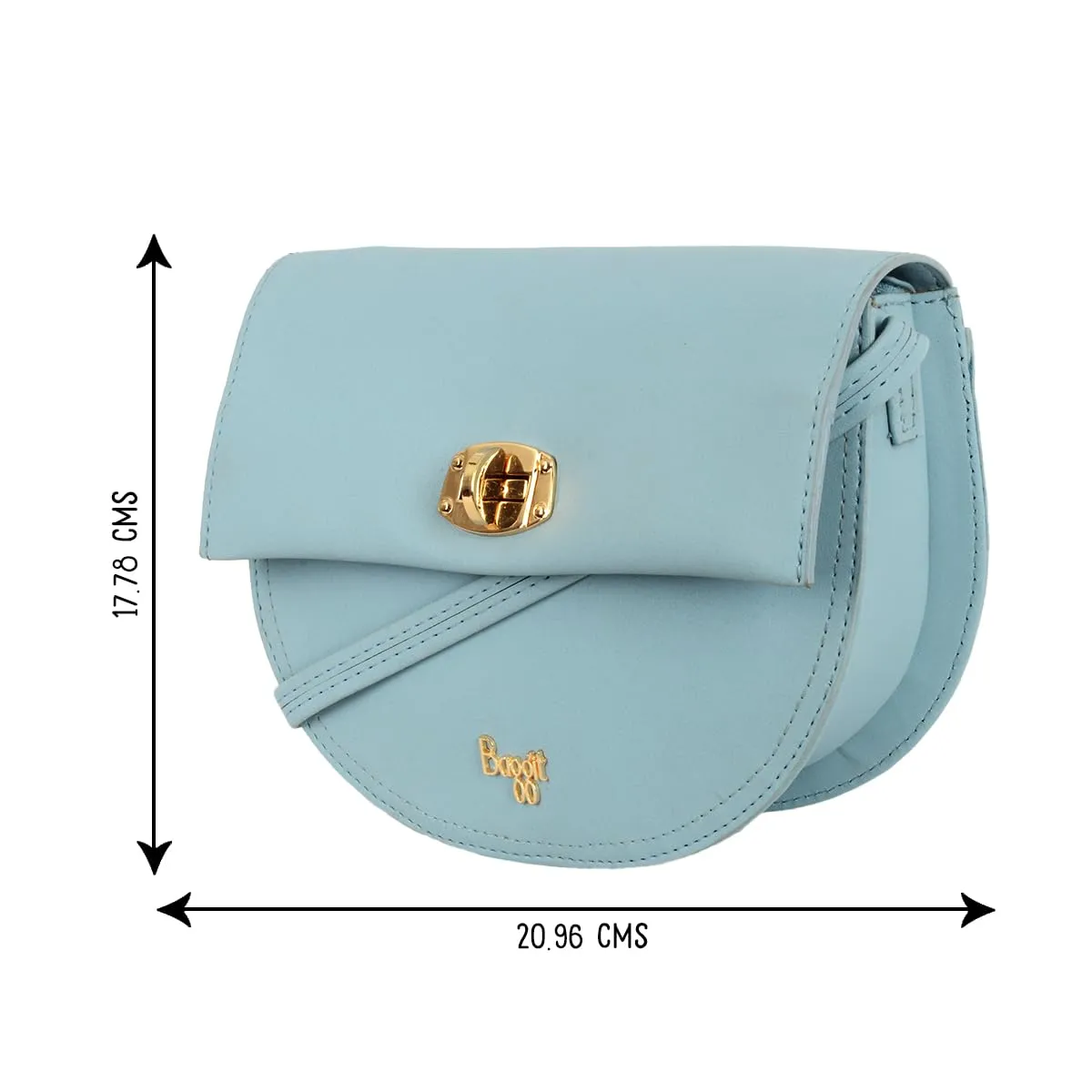 Baggit Women's Sling Bag (Medicine Blue)