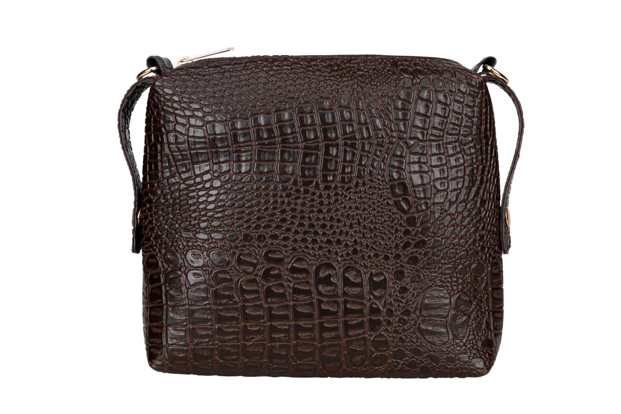 Bagsy Malone Women's Western (Croco Brown)