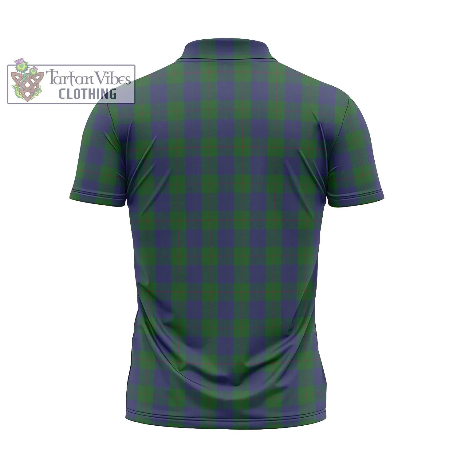 Barclay Tartan Zipper Polo Shirt