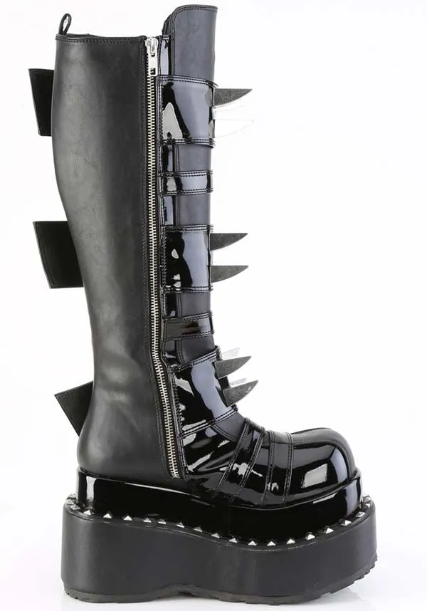 BEAR-215 [Black] | PLATFORM BOOTS [PREORDER]