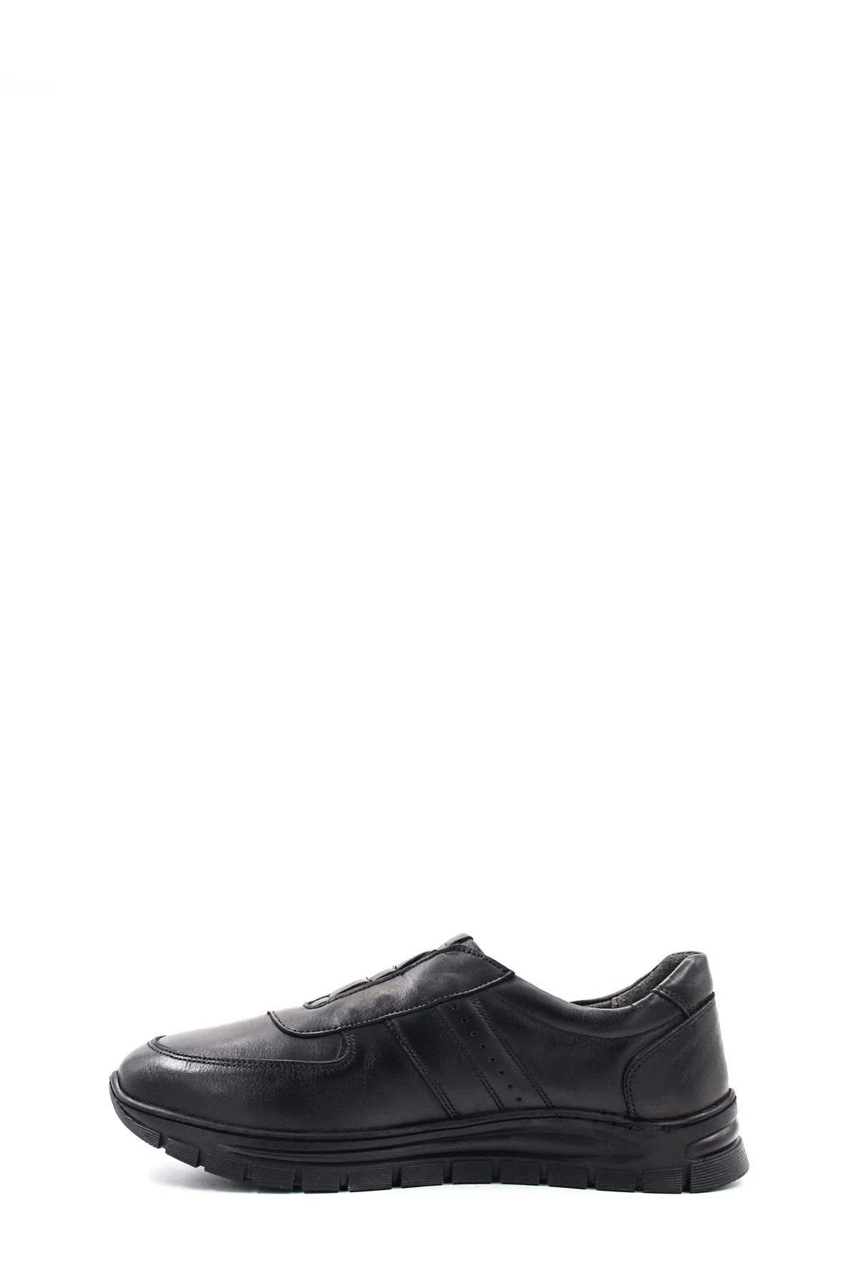 Black Slip-On Comfort Shoes-Wessi