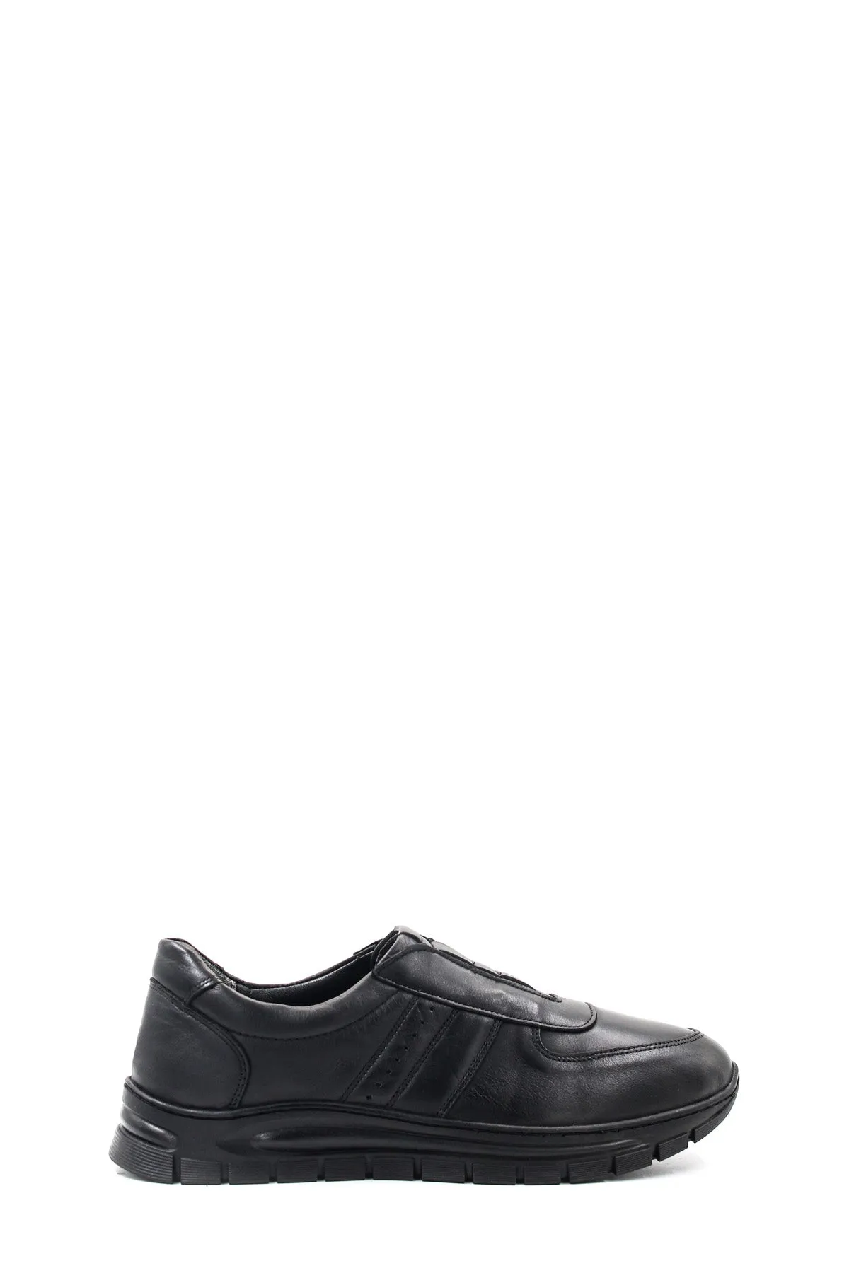 Black Slip-On Comfort Shoes-Wessi