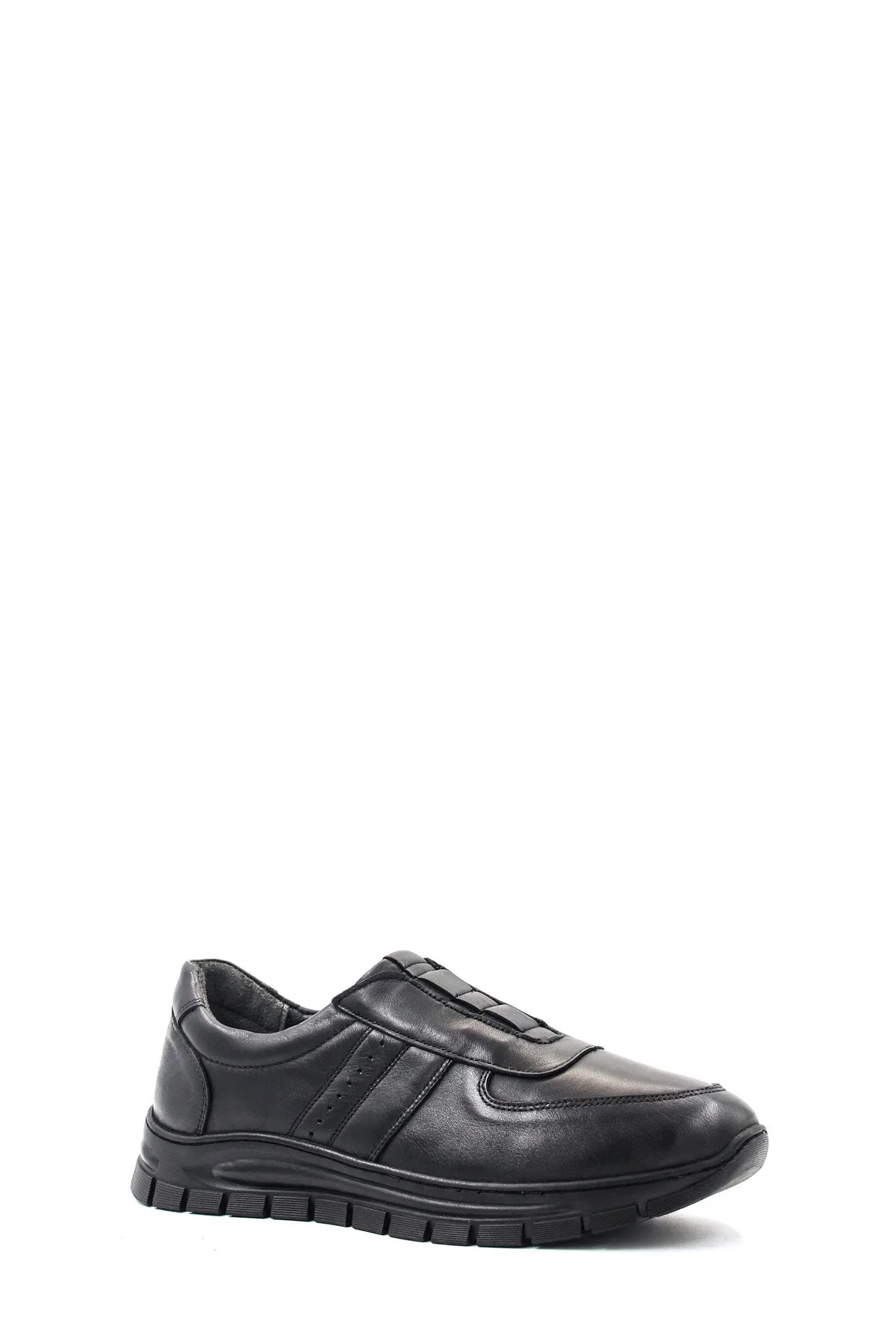 Black Slip-On Comfort Shoes-Wessi