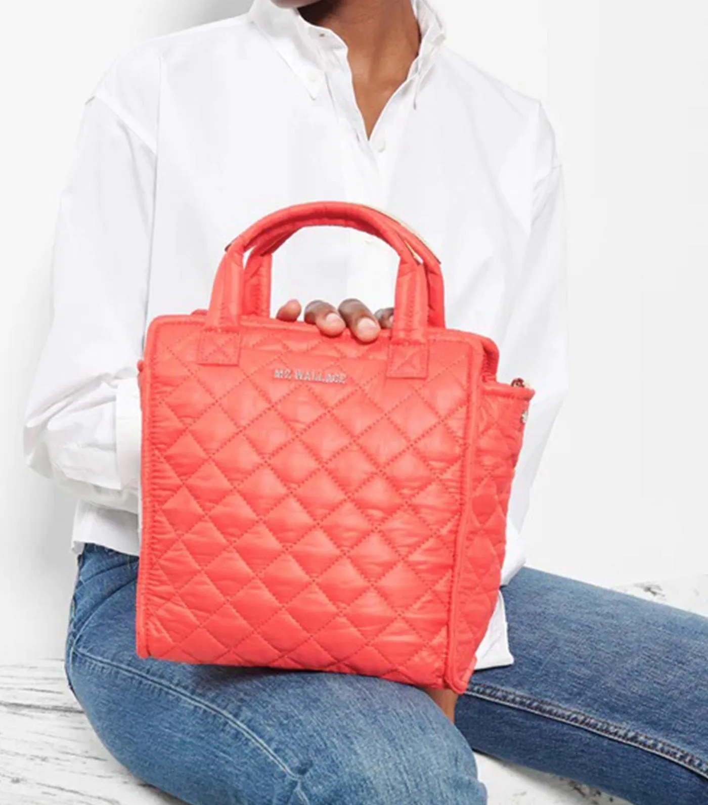 Box Tote Coral