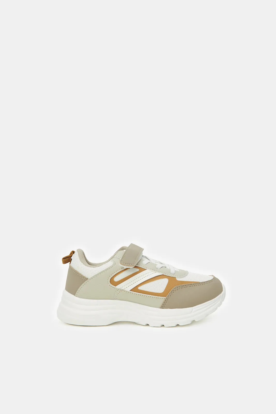 Boys Beige Chunky Sneaker