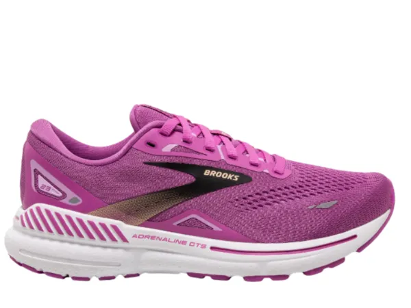 Brooks Adrenaline GTS 23 Ladies Running Shoe (Orchid/Black/Purple)