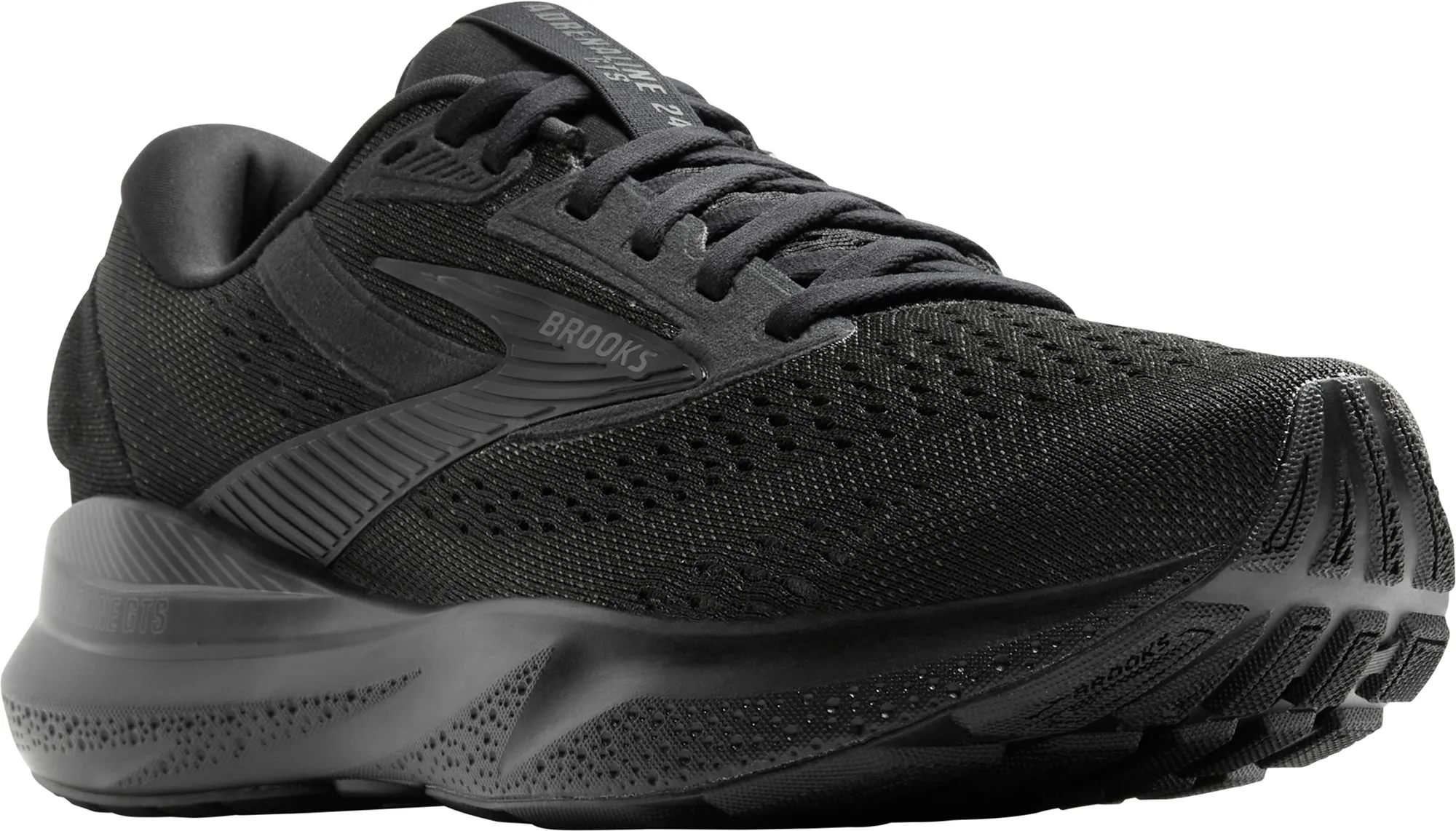 Brooks Adrenaline GTS 24 WIDE FIT (4E) Mens Running Shoes - Black