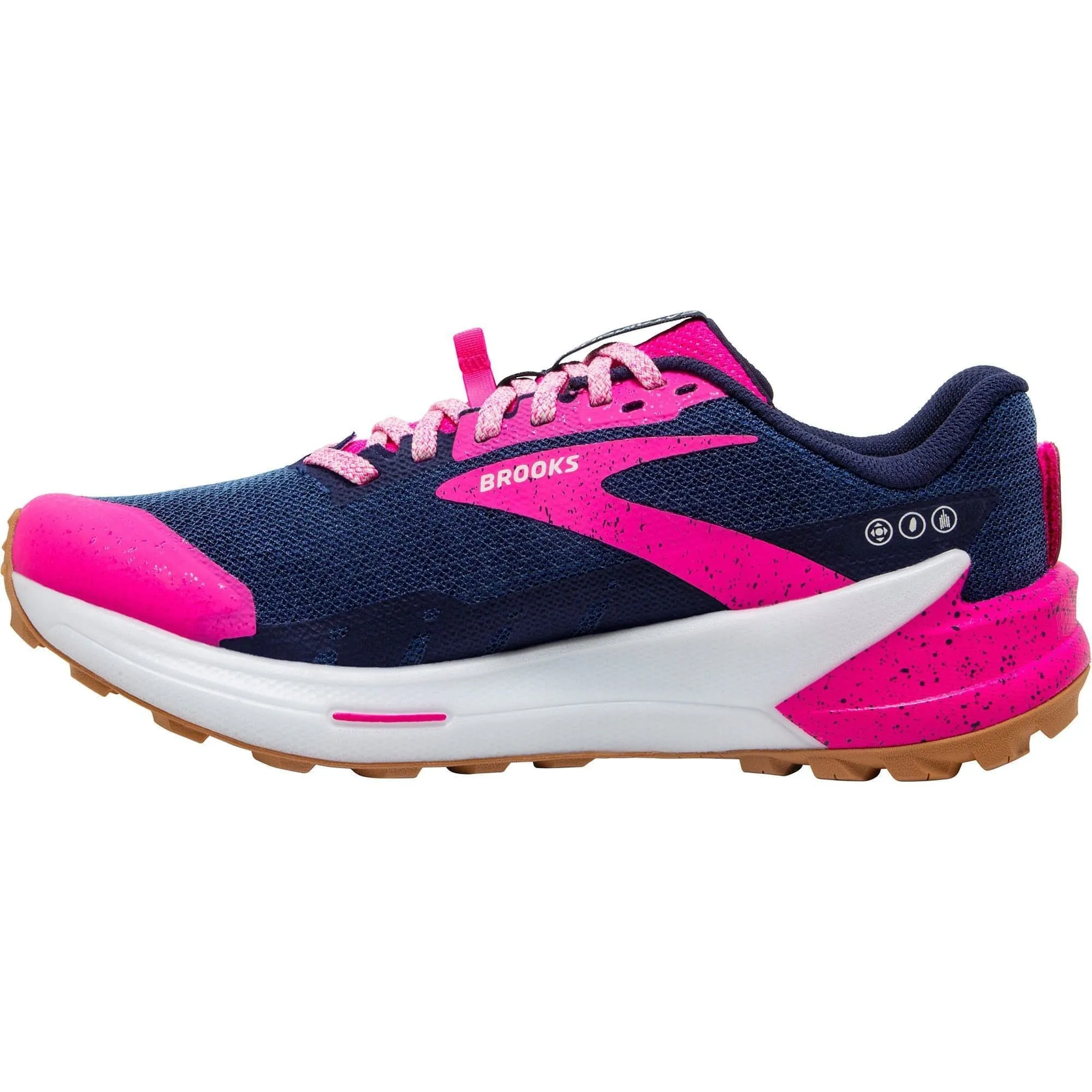 Brooks Catamount 2 Womens Trail Running Shoes - Navy