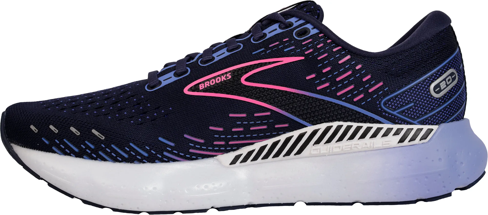 Brooks Glycerin GTS 20 Womens Running Shoes - Navy