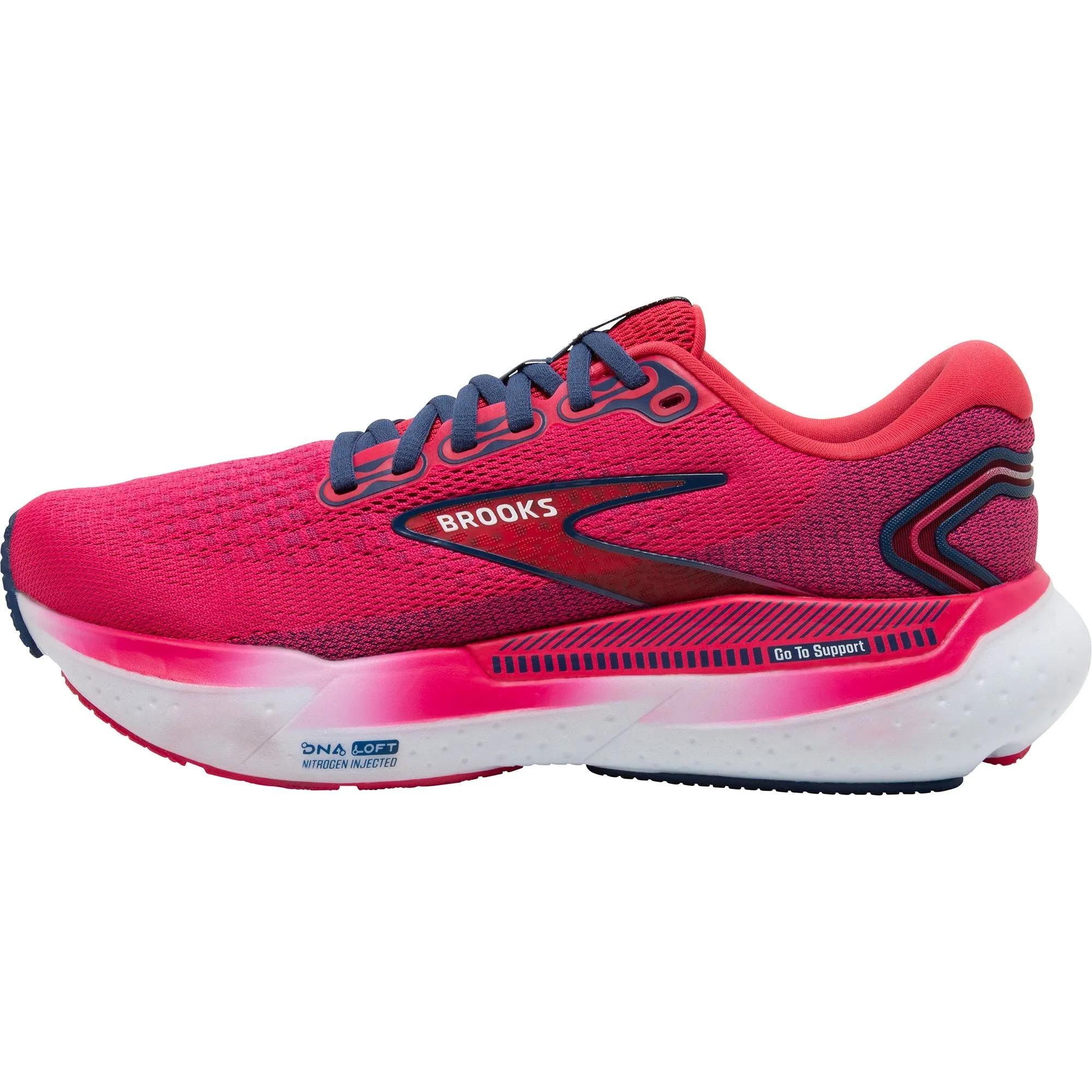 Brooks Glycerin GTS 21 Womens Running Shoes - Pink