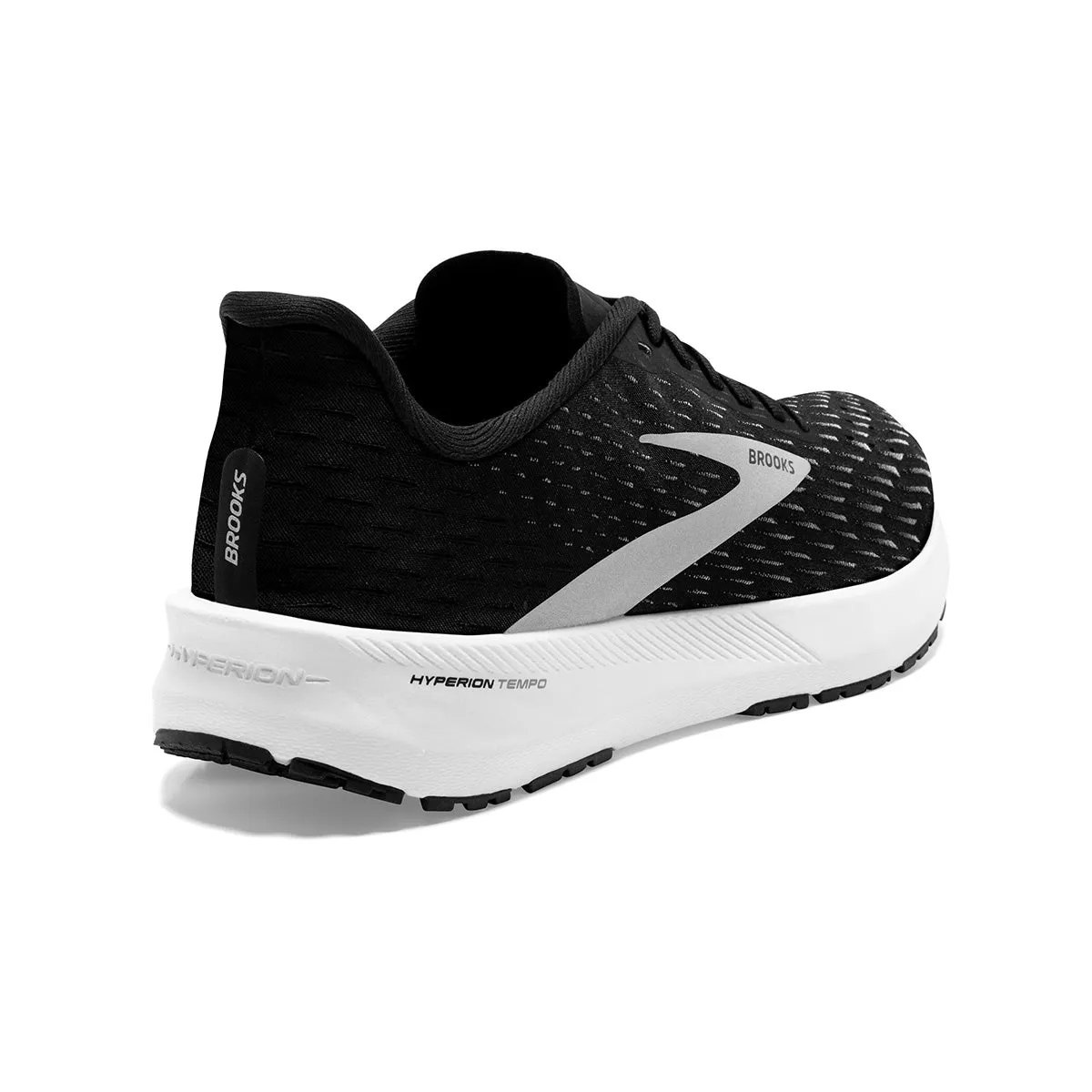 Brooks Hyperion Tempo Mens | Black/silver/white