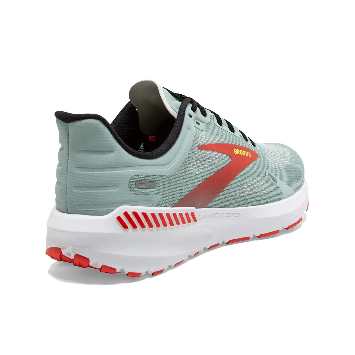 Brooks Launch GTS 9 Mens | Blue Surf/black/cherry Tomato