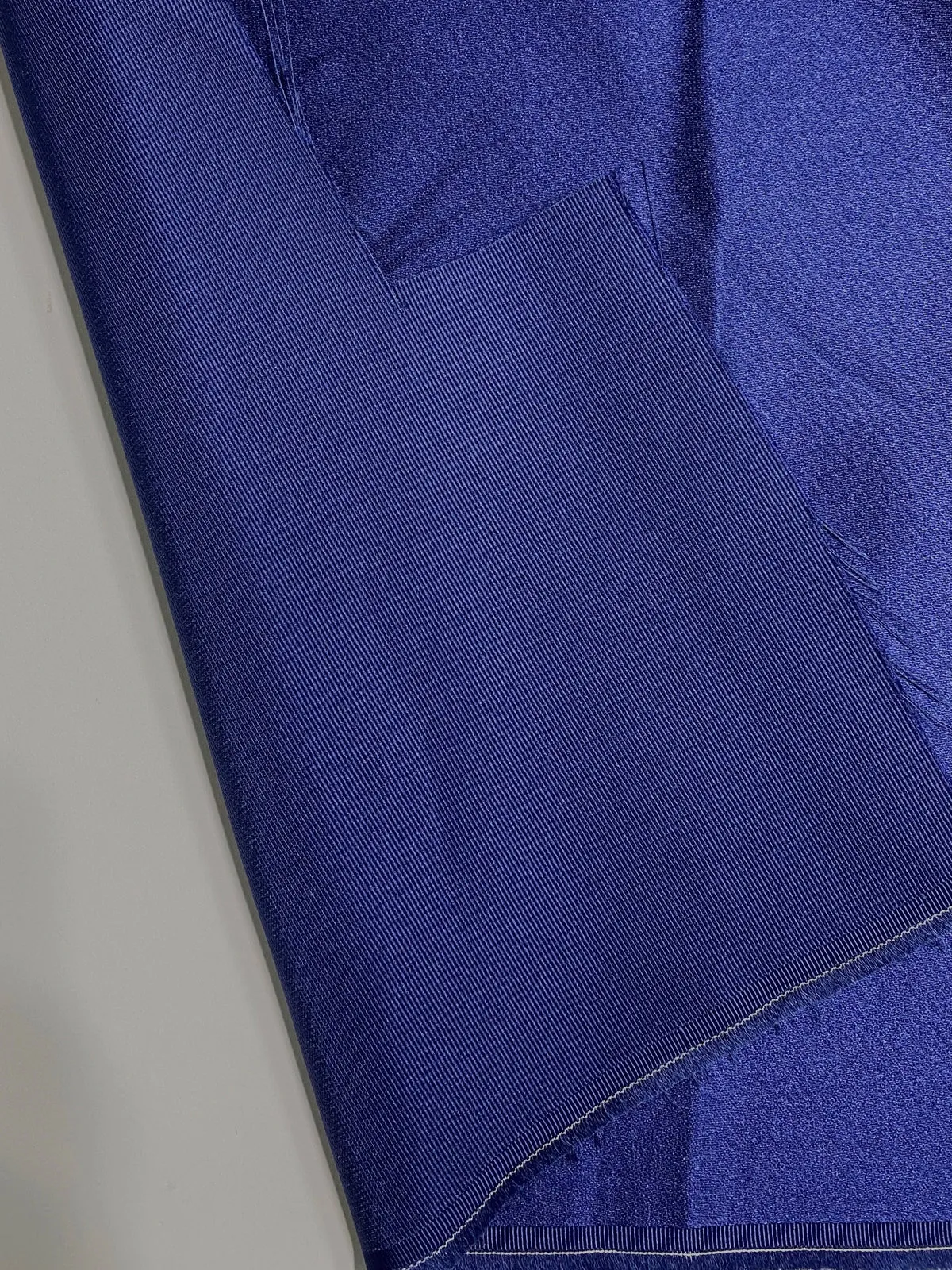 Cadet Blue Italian Satin Faille Fabric