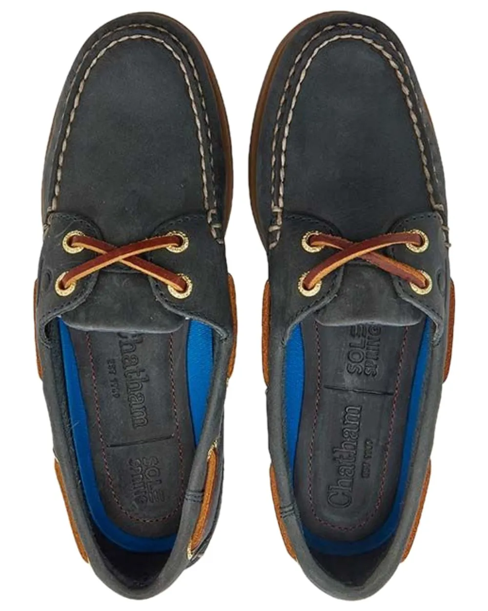 Chatham Womens Deck II G2 Premium Leather Boat Shoes