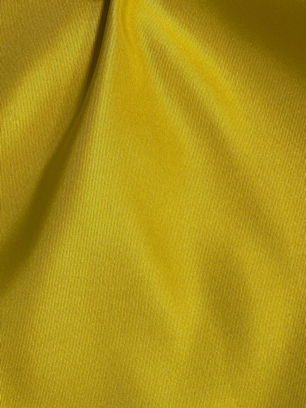 Citron Italian Satin Faille Fabric