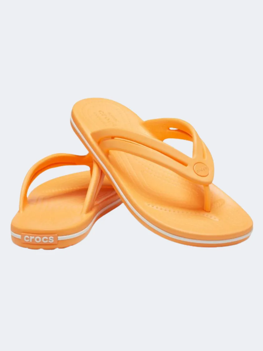 Crocs Crocband Flip Women Lifestyle Slippers Yellow 206100-801