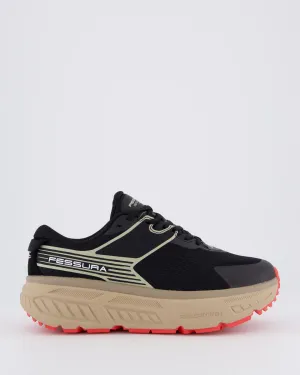 Dames Trailflex Sneaker Zwart/Beige